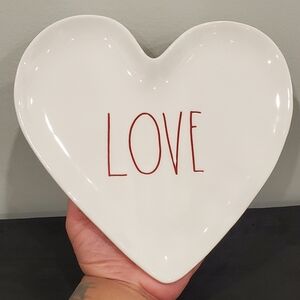 Rae Dunn Heart Plate